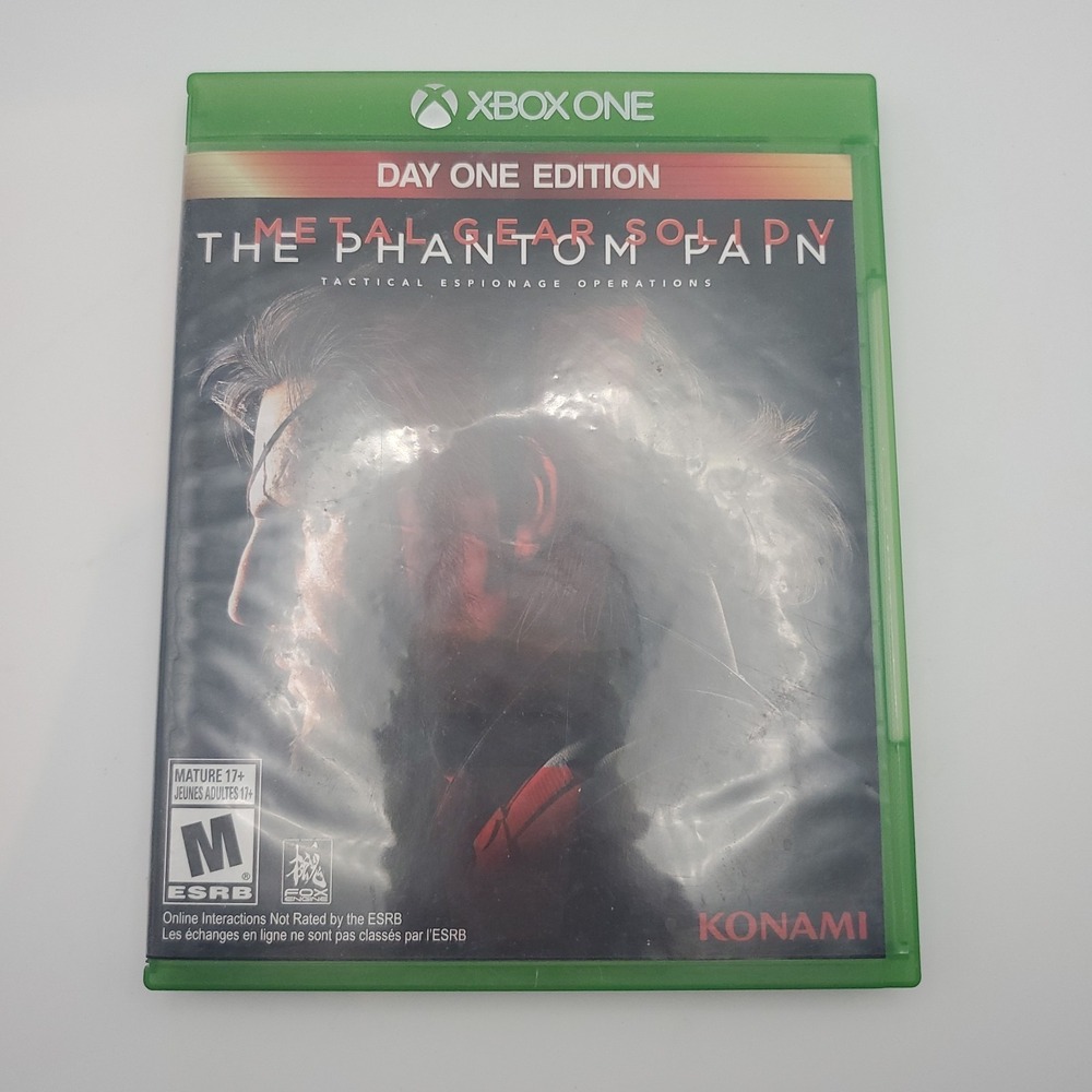 Metal Gear Solid V The Phantom Pain Day One Edition Xbox One With Map CIB